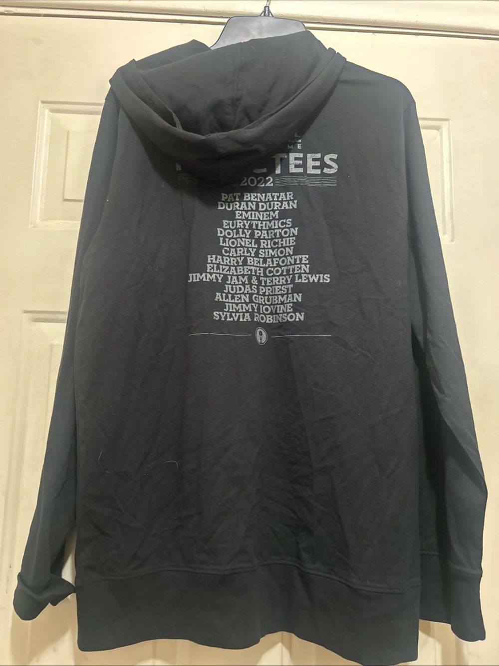 Rock & Roll Inductees 2022 Hooded Long-Sleeve Hoodie Jacket!